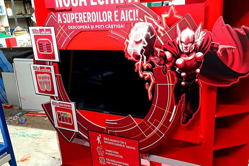 Activare Coca-Cola × Marvel
