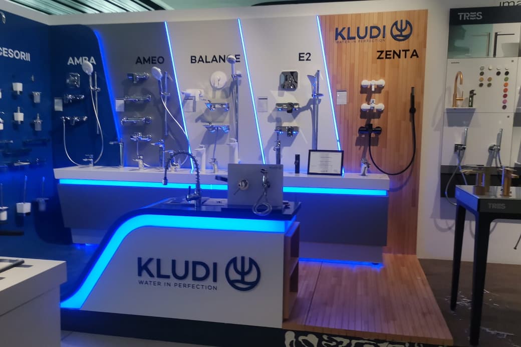 Corner Showroom KLUDI