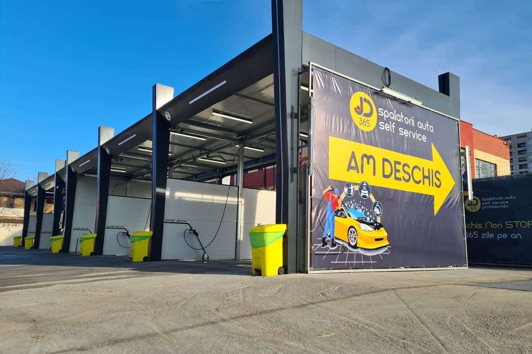 Branding spălătorie self-service JD365