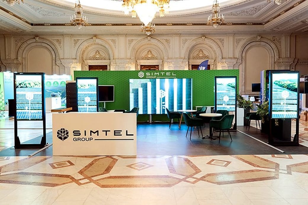 Stand expozițional Simtel Group