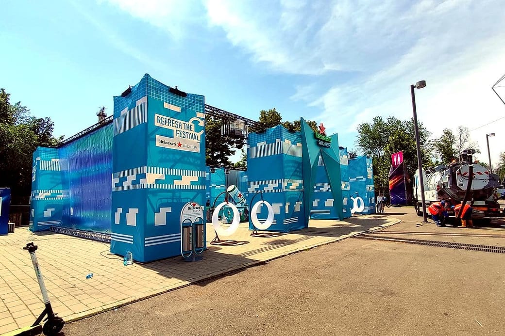 Stand Heineken Silver · Festival